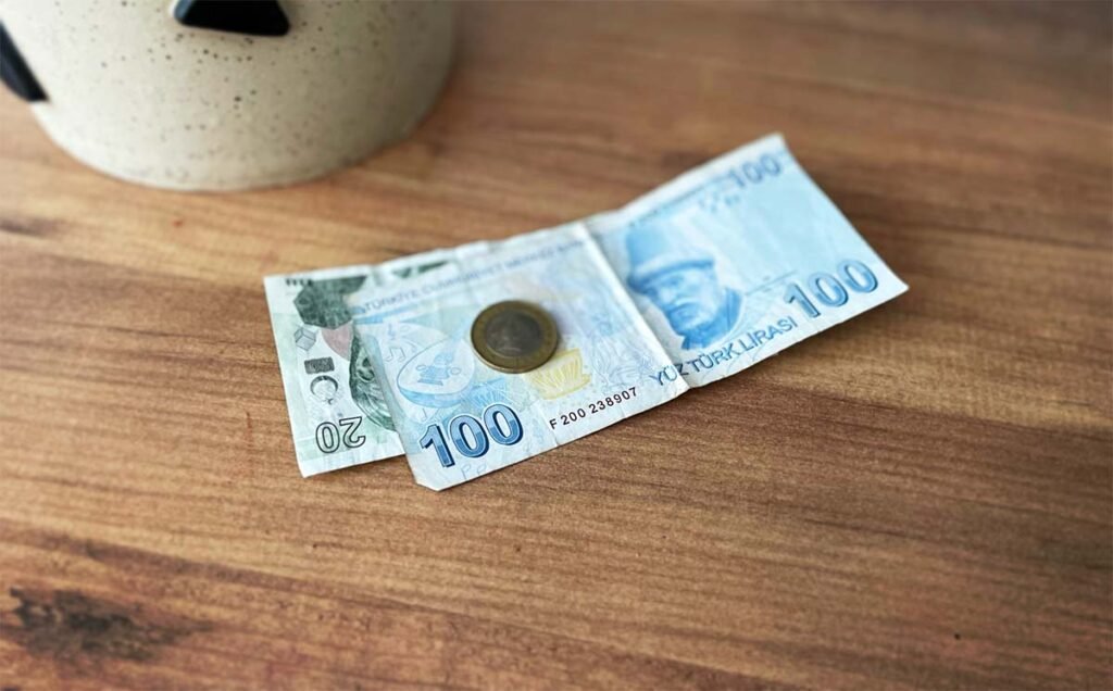 Turkish Lira tip