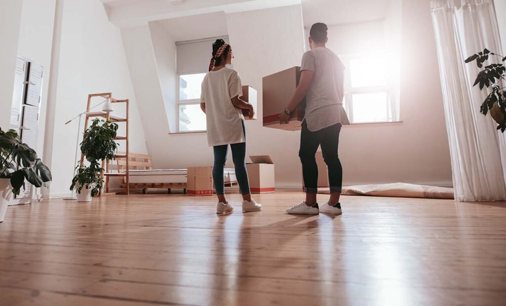 Packing up an apartment