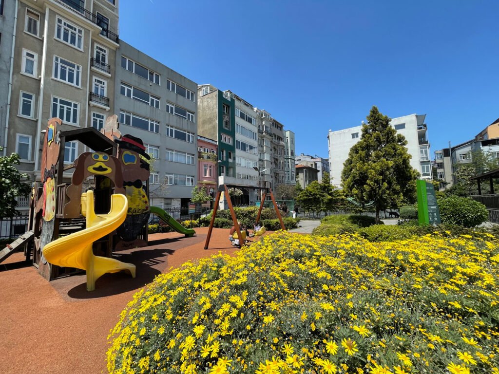 Cihangir Playground in Istanbul