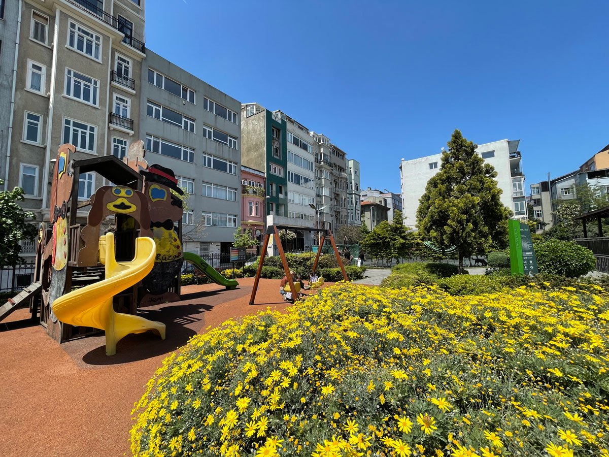 Cihangir Playground in Istanbul