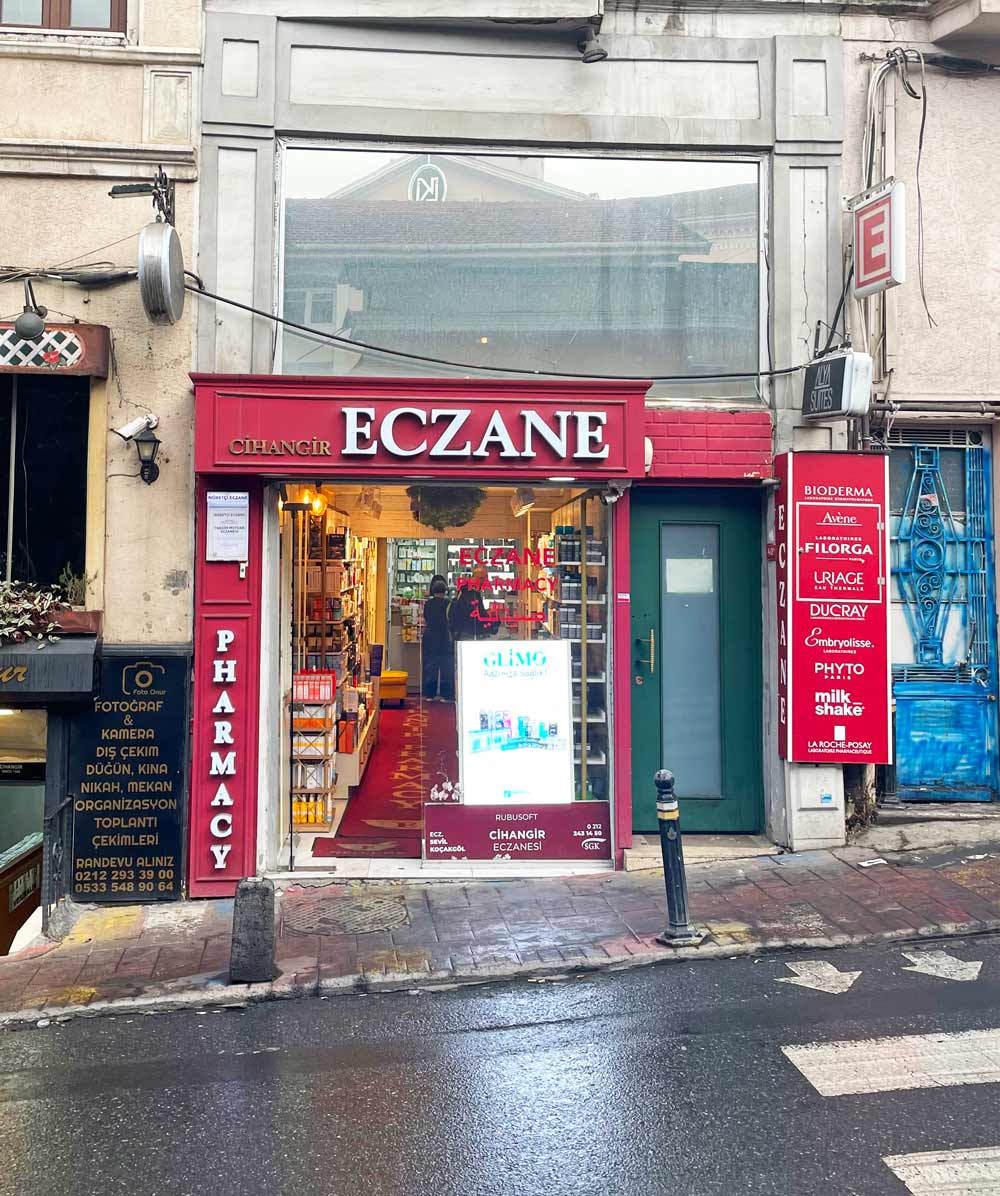 Pharmacy in Istanbul (Eczane)