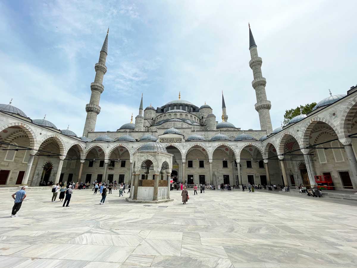 The Blue Mosque Courtyard