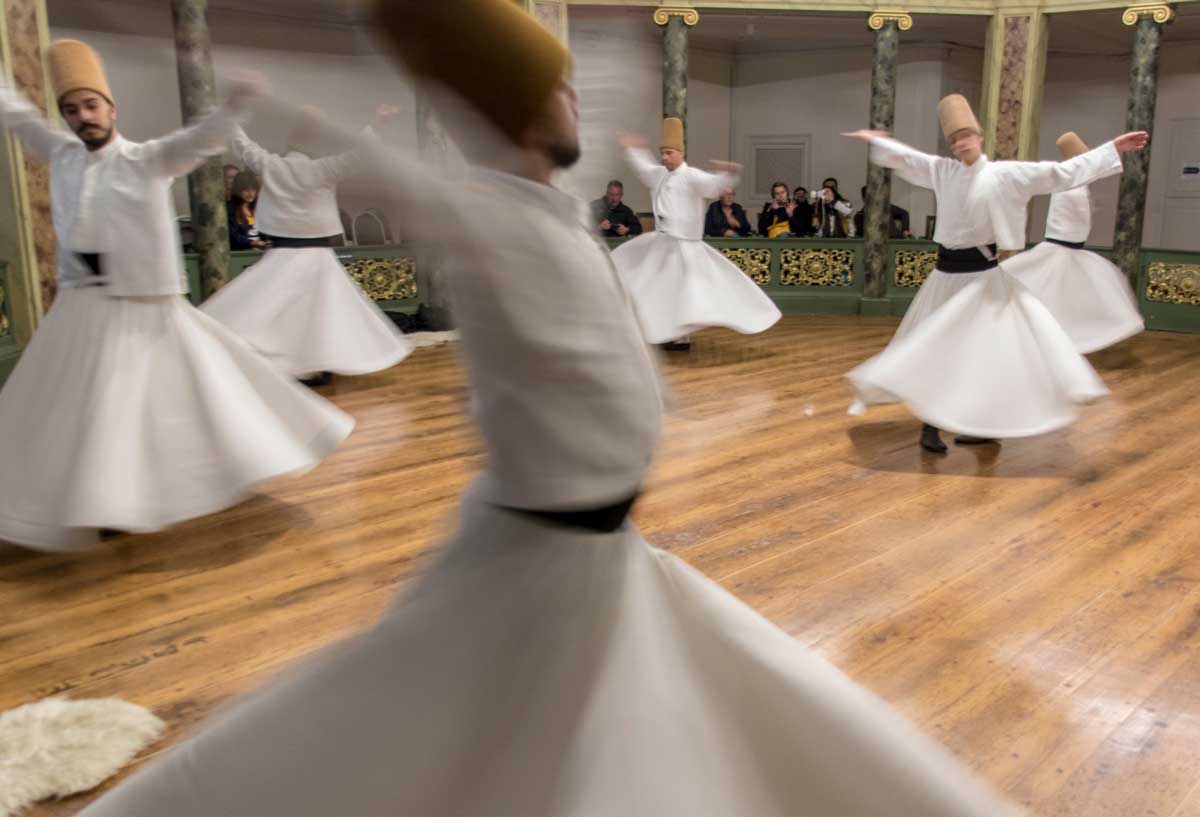 Whirling dances and dervishes