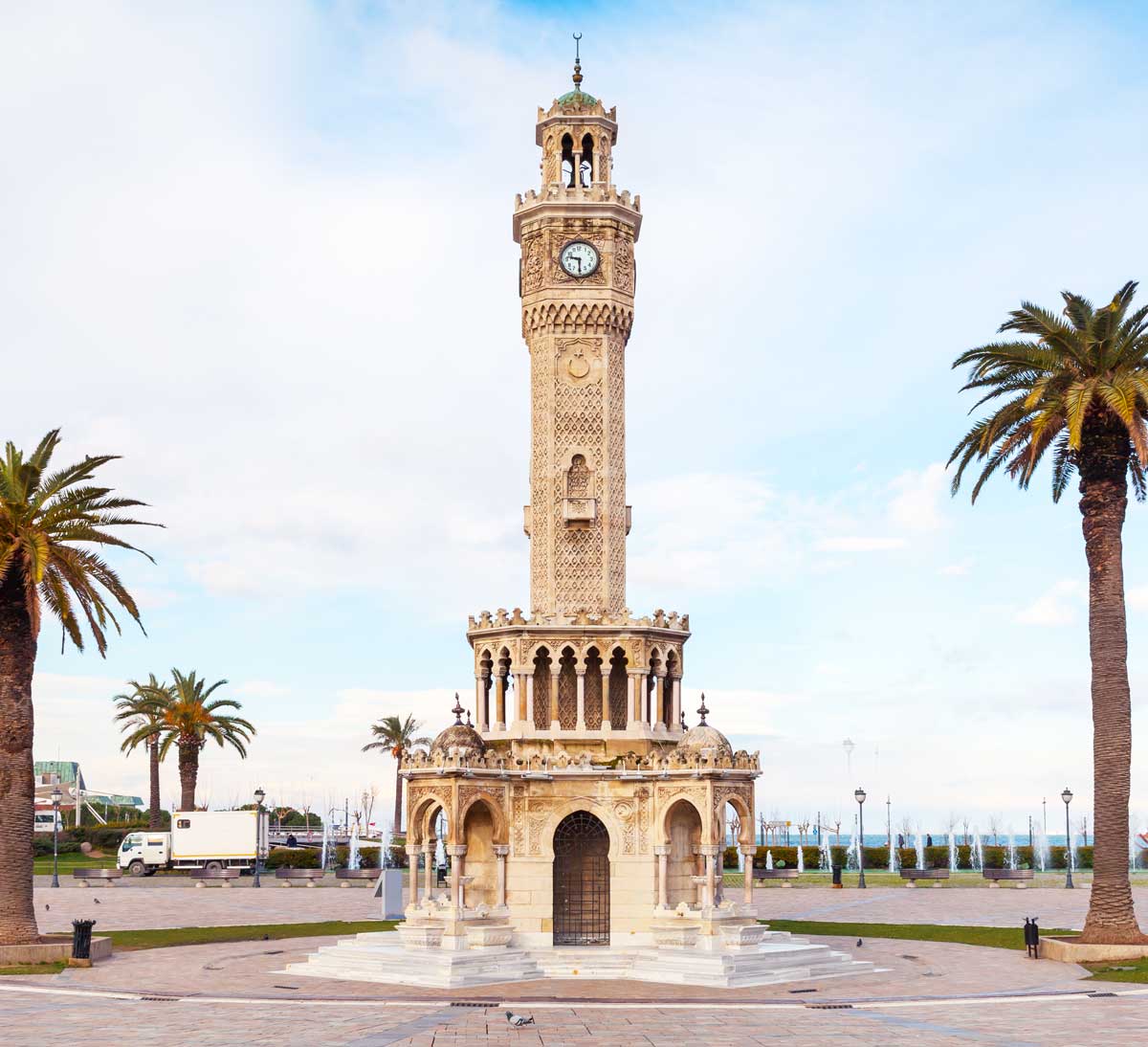 Clock tower at Izmir