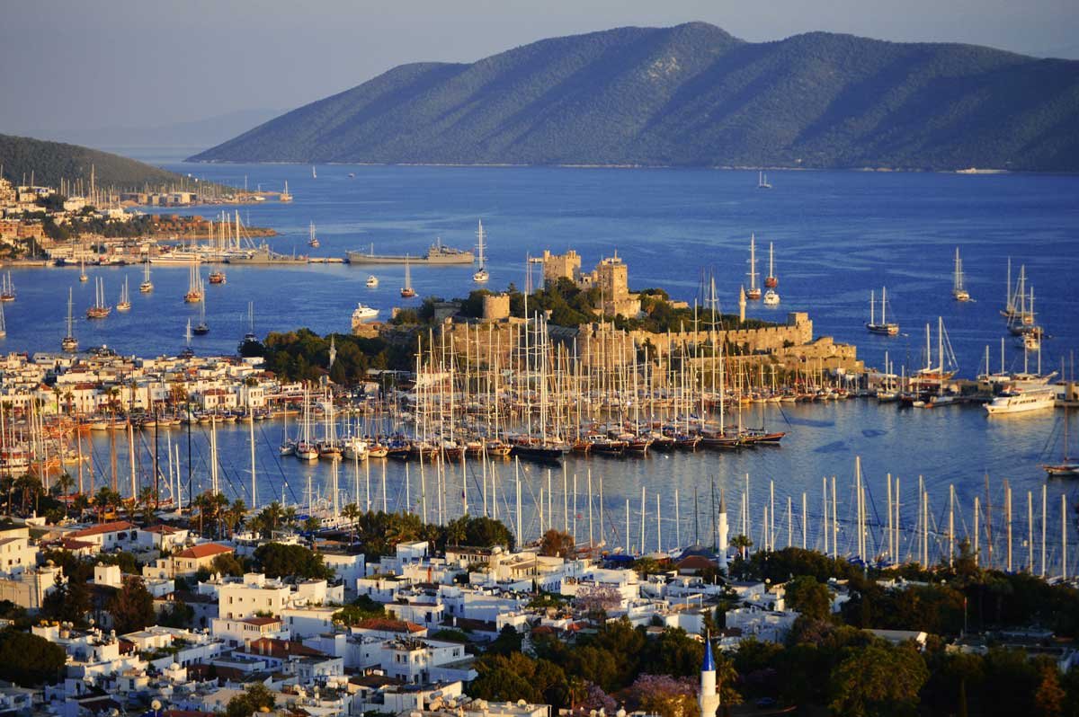 Bodrum castle views